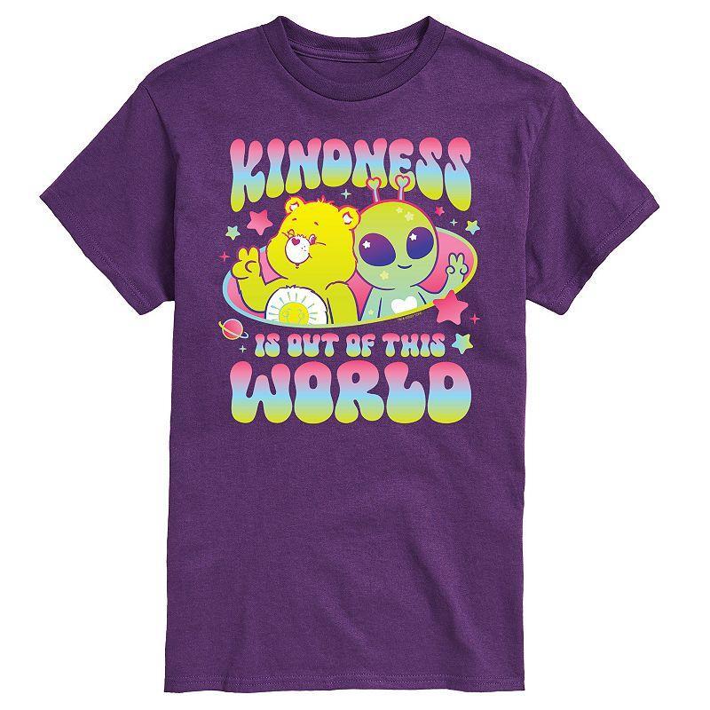 Big & Tall Care Bears Kindness Out Of The World Graphic Tee, Men's, Size: XXL Tall, Blue Product Image