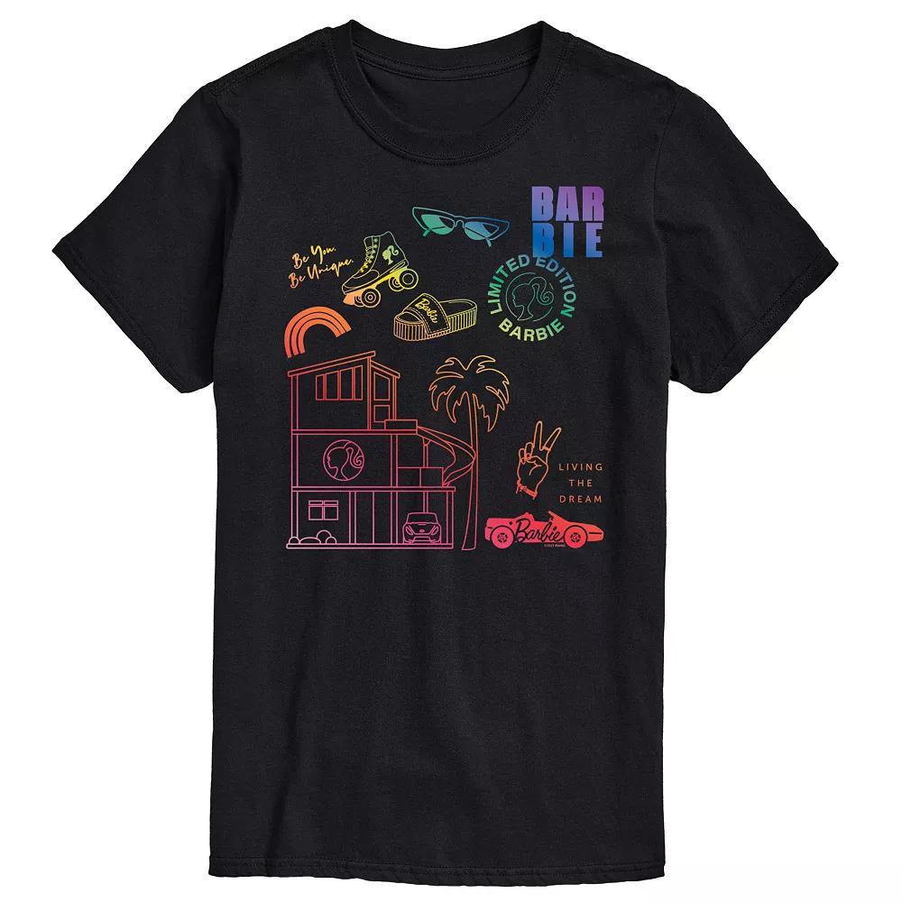 Men's Barbie Pride Icons Graphic Tee,  Product Image