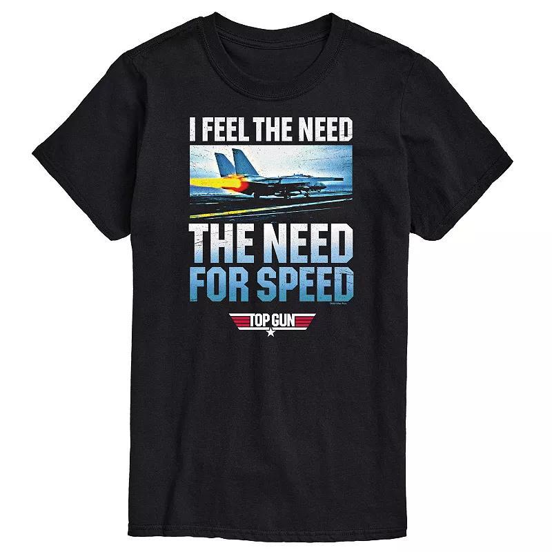 Big & Tall Top Gun Need For Speed Tee, Men's,  Product Image