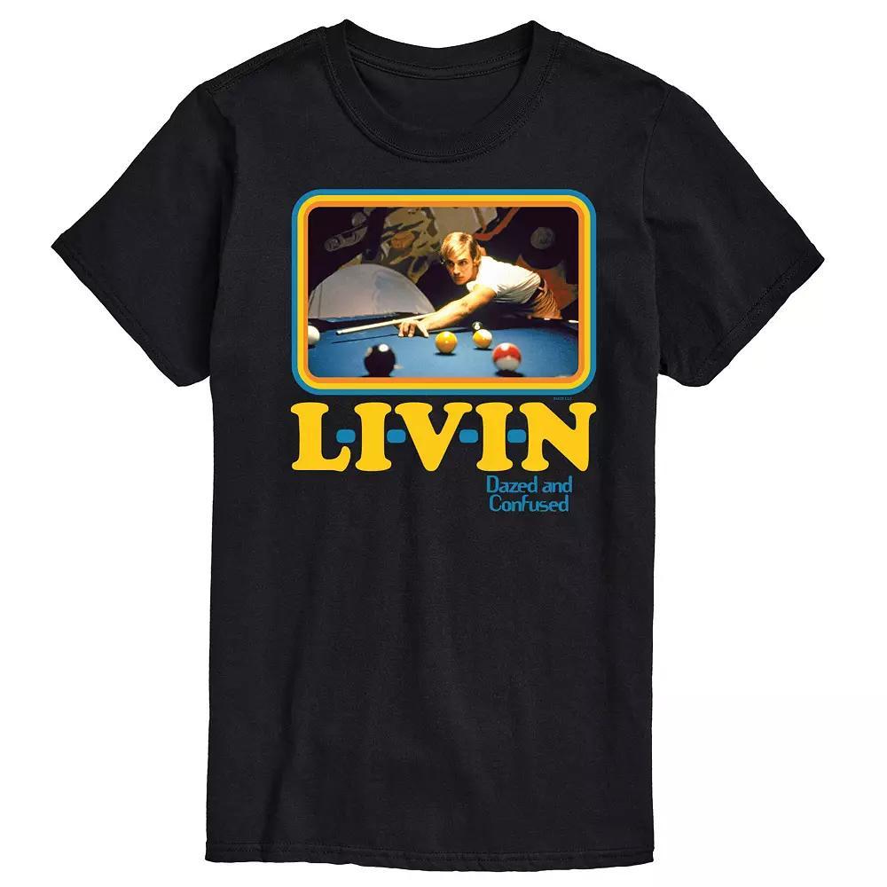 Men's Dazed and Confused L-I-V-E-N Graphic Tee, Size: XL, White Product Image