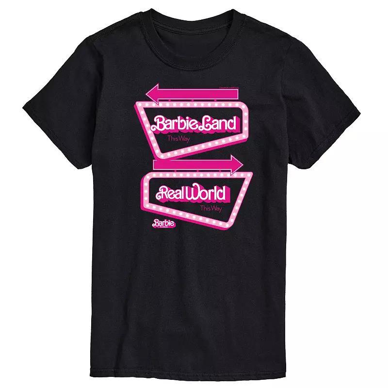 Men's Barbie™ The Movie Barbieland Graphic Tee, Size: Small, Ivory Product Image