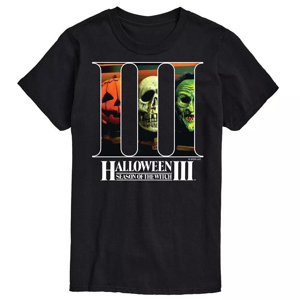 Men's Halloween III Characters Tee, Size: XL, Black Product Image