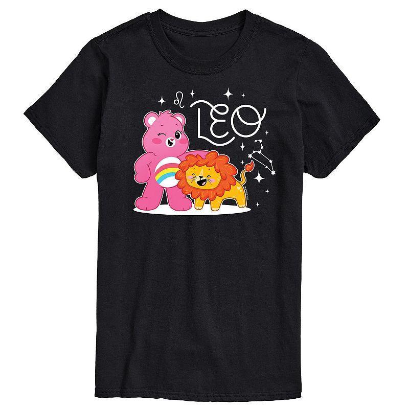 Big & Tall Care Bears Leo Graphic Tee, Men's, Size: XL Tall, Black Product Image