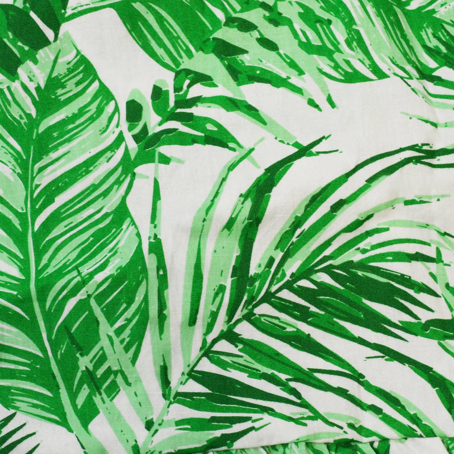 Botanical Smocked Flutter Sleeve Dress Product Image