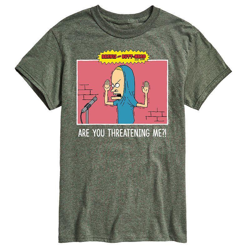 Men's Beavis And Butthead Threatening Me Tee,  Product Image
