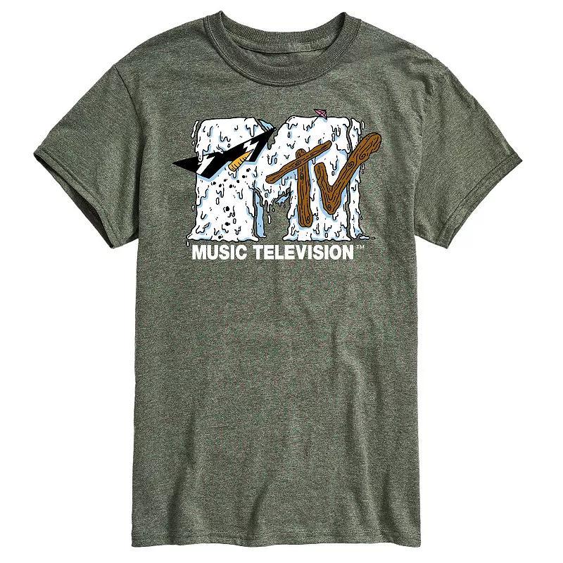 Mens MTV Snowman Logo Graphic Tee Product Image