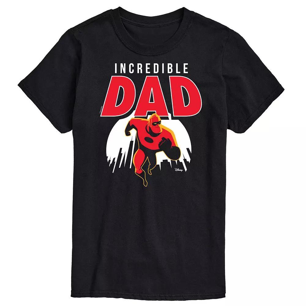 Disney's Men's The Incredibles Incredible Dad Tee,  Product Image