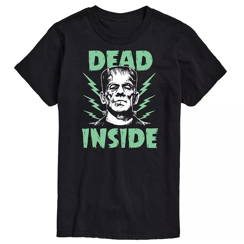 Big & Tall Universal Monsters Dead Inside Graphic Tee, Men's, Size: 4XB, Black Product Image