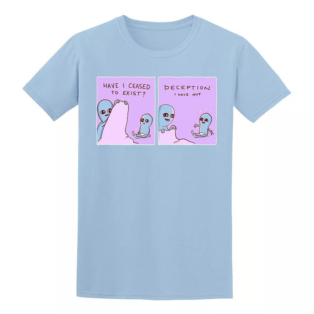 Men's COLAB89 by Threadless Strange Planet Tee, Size: Small, Light Blue Product Image