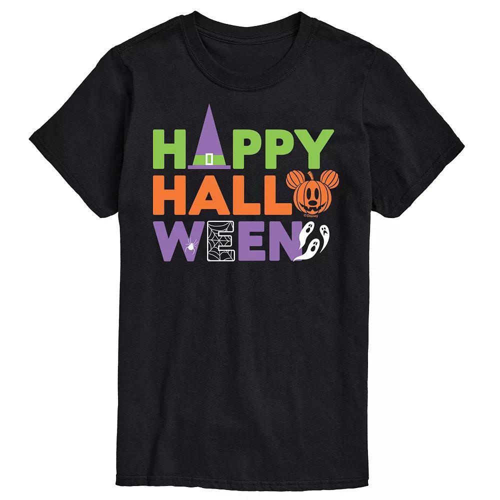 Disney's Mickey Mouse & Friends Big & Tall Happy Halloween Graphic Tee, Men's,  Product Image