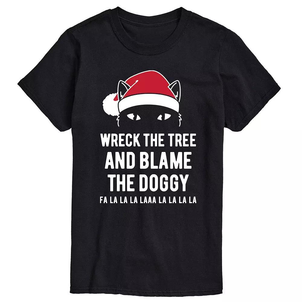 Men's Wreck The Tree and Blame The Doggy Tee,  Product Image