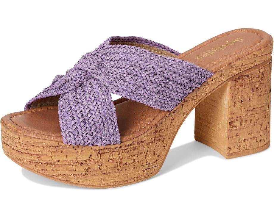 Women's Seychelles Adorned Raffia Platform Slide Product Image