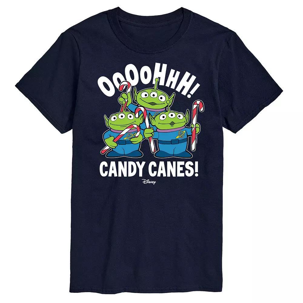 Disney / Pixar's Toy Story Alien's Men's Ohh Candy Canes Graphic Tee,  Product Image