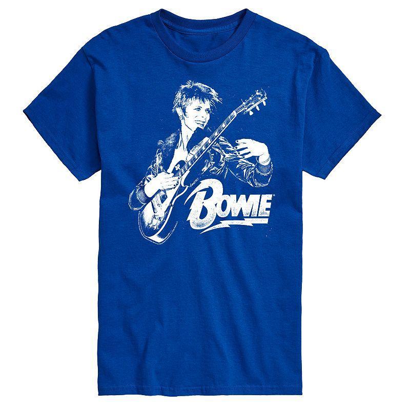 Men's David Bowie Punk Tee, Size: Medium, Blue Product Image