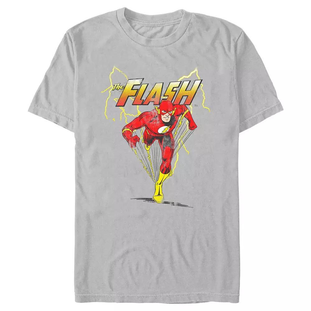 Men's The Flash Lightning Poster Graphic Tee,  Product Image