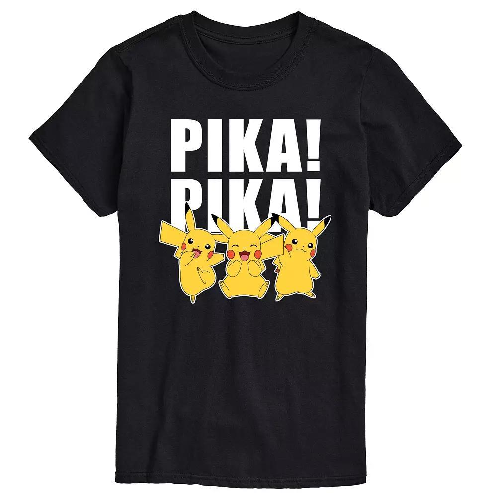 Men's Pokemon Multi Pika Tee,  Product Image