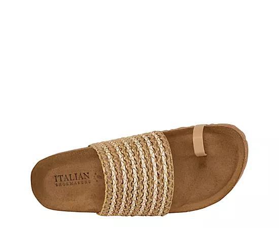 Italian Shoemakers Womens Ginebra Footbed Sandal Product Image