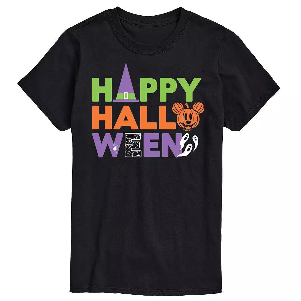 Disney's Mickey Mouse & Friends Big & Tall Happy Halloween Graphic Tee, Men's,  Product Image