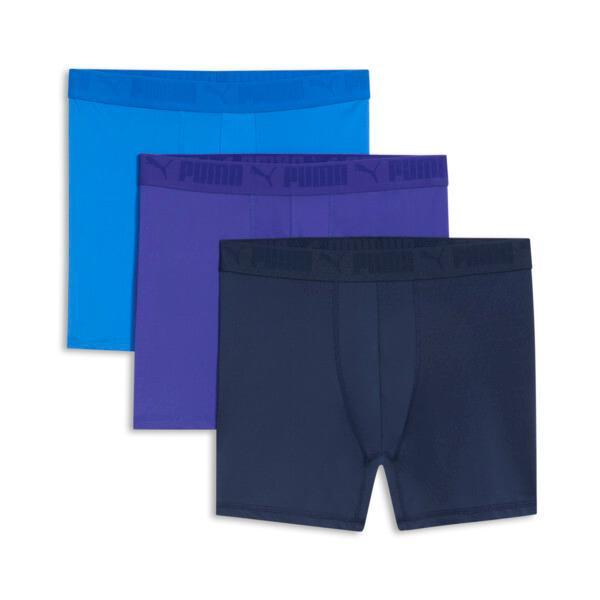 PUMA Mens Athletic Fit Boxer Briefs 3 Pack Product Image