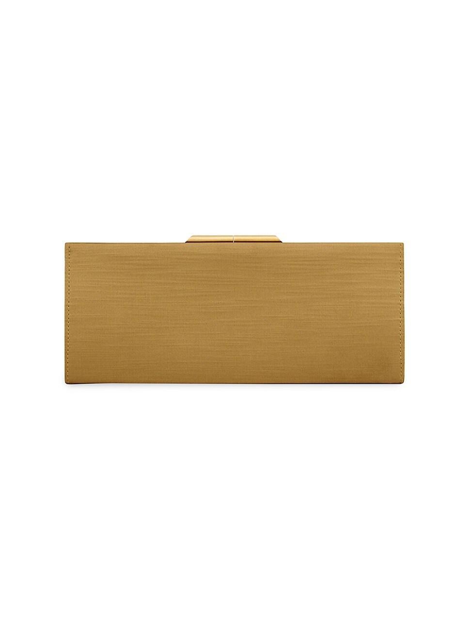 Saint Laurent Midnight Small Clutch in Satin Product Image