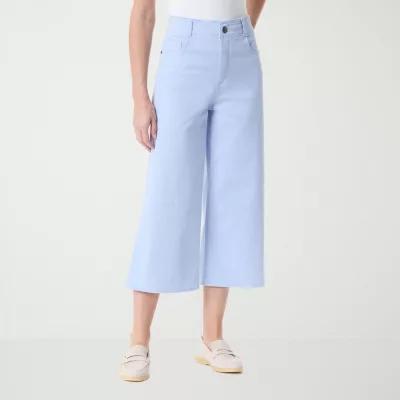 Gloria Vanderbilt High Rise Culotte Product Image