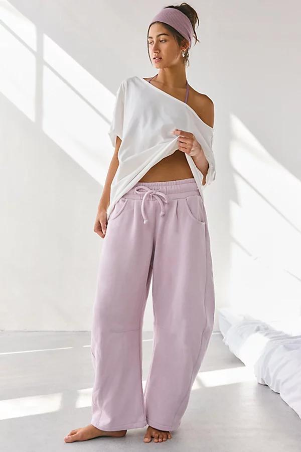 Out From Under Essential Barrel Leg Full Length Sweatpant Womens at Urban Outfitters Product Image