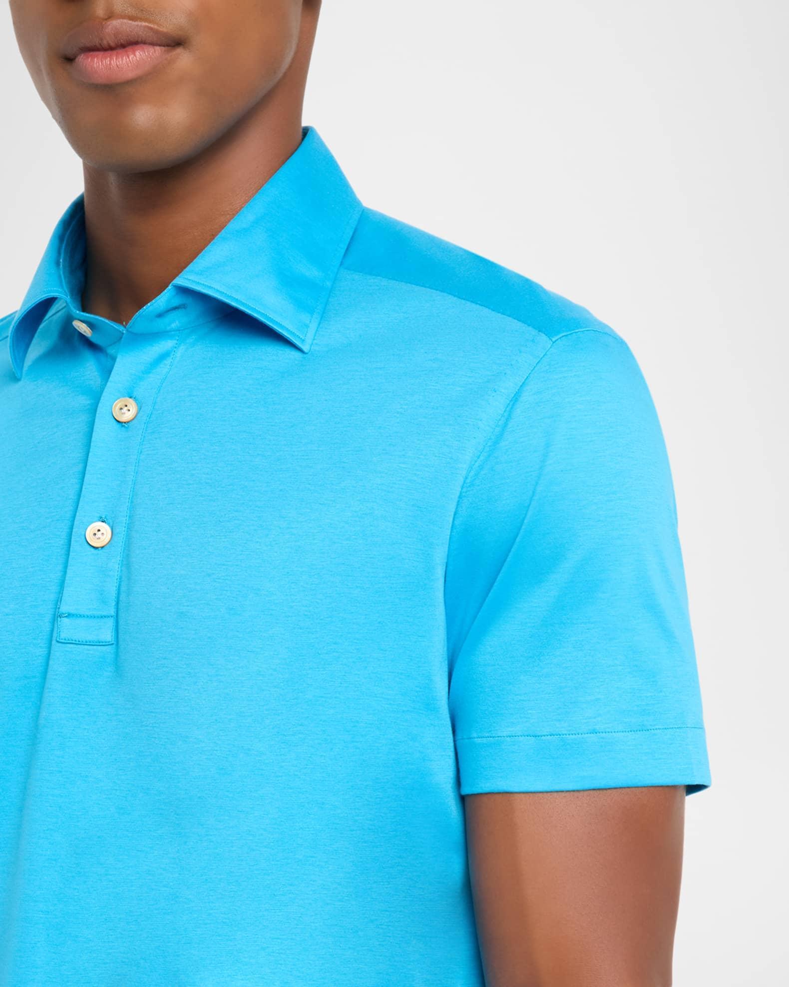 Men's Cotton Classic-Fit Polo Shirt Product Image