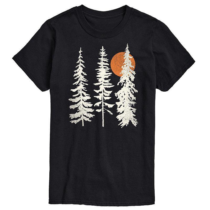 Men's Tree Trio Tee, Size: Small, Black Product Image