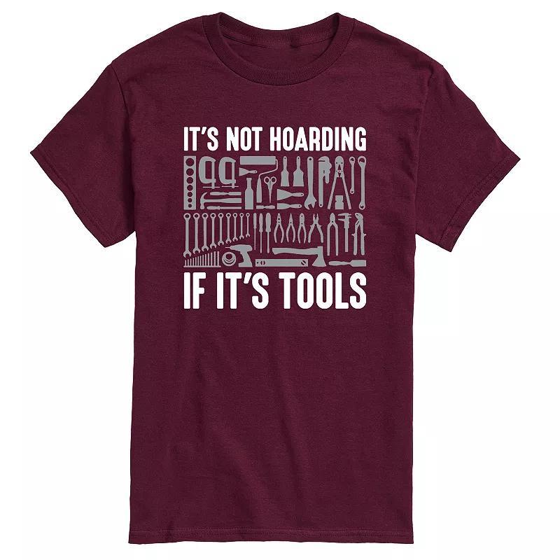 Men's Not Hoarding It's Tools Tee, Size: Small, Red Product Image