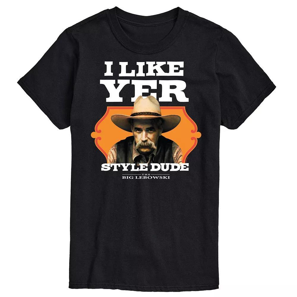 Big & Tall The Big Lebowski Like Yer Style Tee, Men's,  Product Image