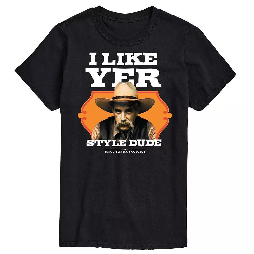 Big & Tall The Big Lebowski Like Yer Style Tee, Men's,  Product Image