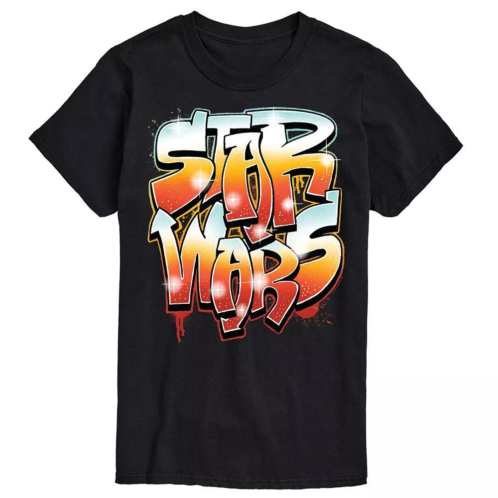 Men's Star Wars Graffiti Graphic Tee,  Product Image