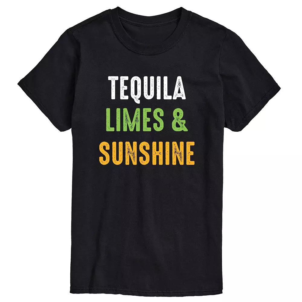 Big & Tall Tequila Limes and Sunshine Tee, Men's,  Product Image