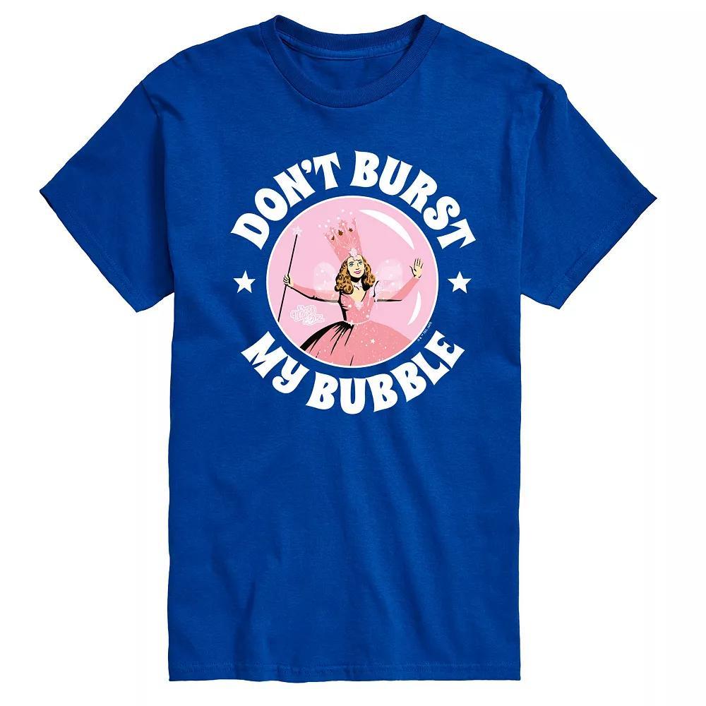 Men's Wizard Of Oz Don't Burst My Bubble Graphic Tee, Size: XS, Blue Product Image