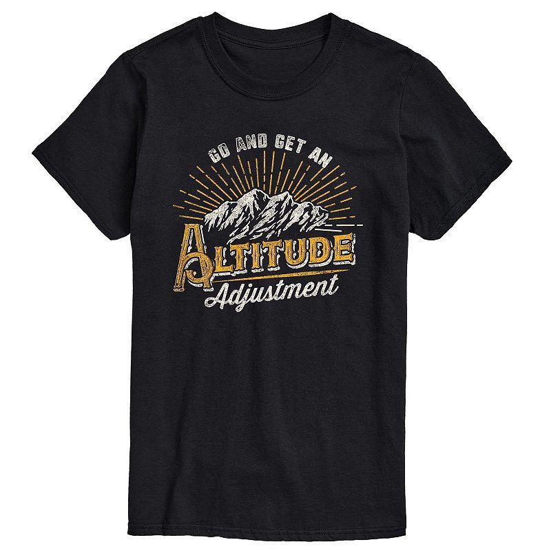 Men's Altitude Adjustment Graphic Tee, Size: XS, Black Product Image