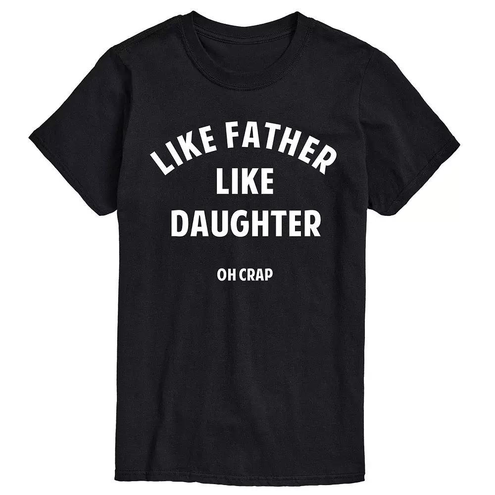 Big & Tall Father Like Daughter Tee, Men's,  Product Image
