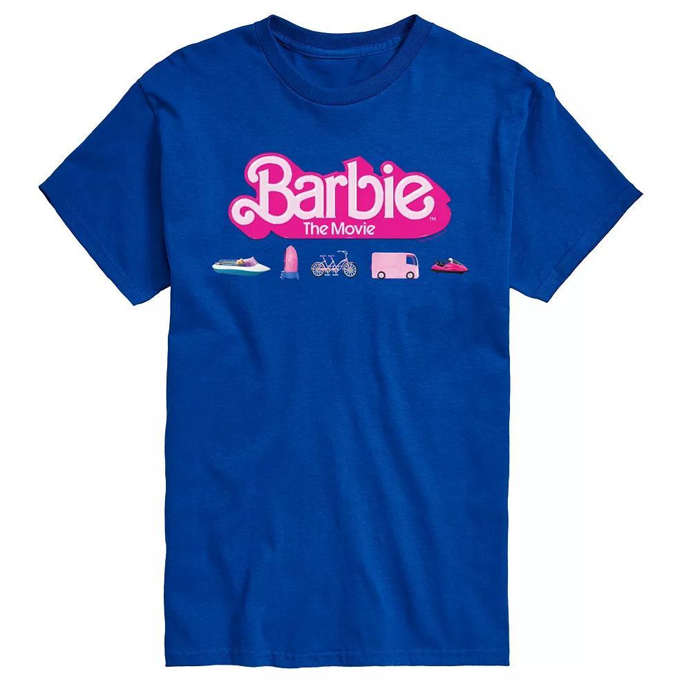 Big & Tall Barbie The Movie Theatrical Vehicle Graphic Tee, Men's,  Product Image