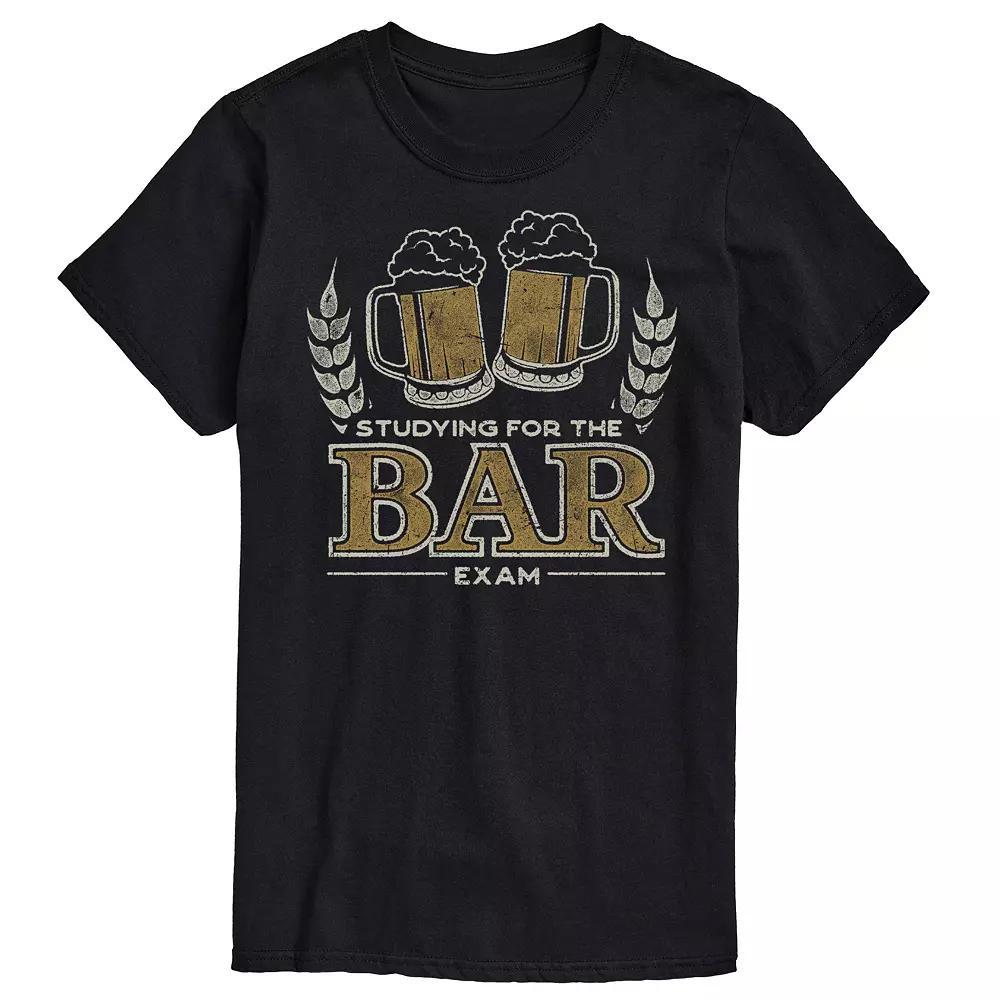 Big & Tall "Bar Exam" Graphic Tee, Men's,  Product Image