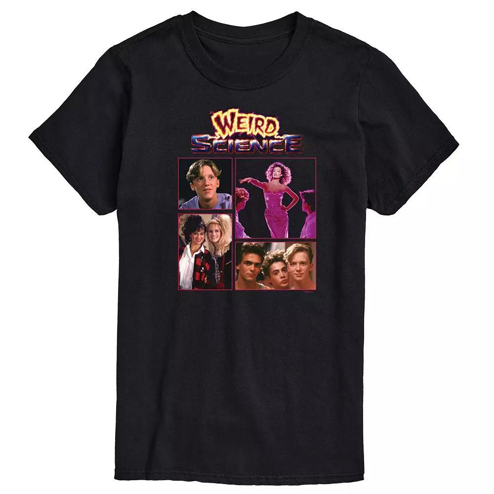Men's Weird Science Cast Grid Graphic Tee,  Product Image