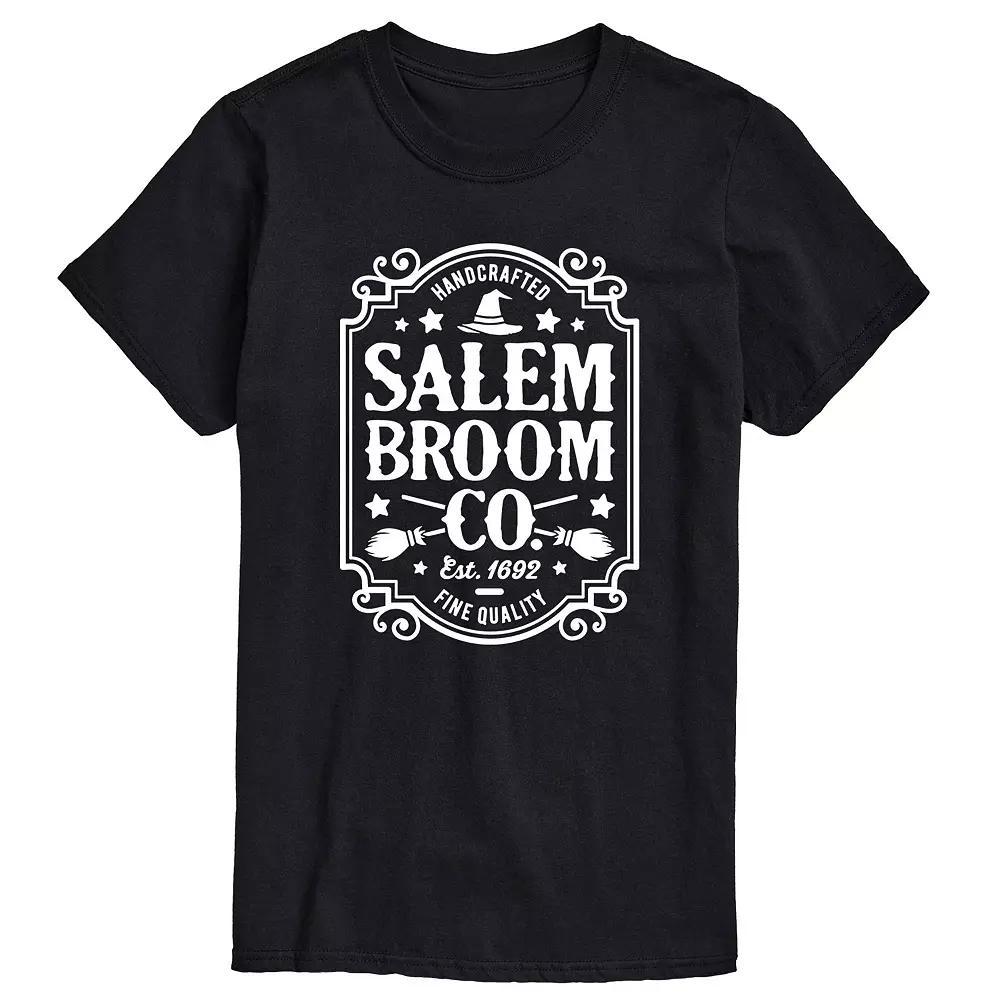 Big & Tall Salem Broom Co Sign Graphic Tee, Men's, Size: 4XL Tall, Black Product Image