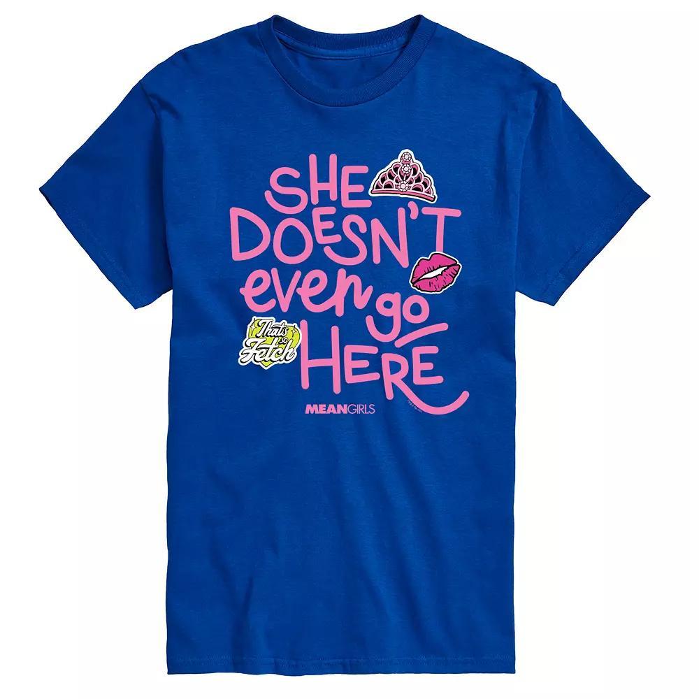 Men's Mean Girls She Doesn't Even Go Here Graphic Tee,  Product Image