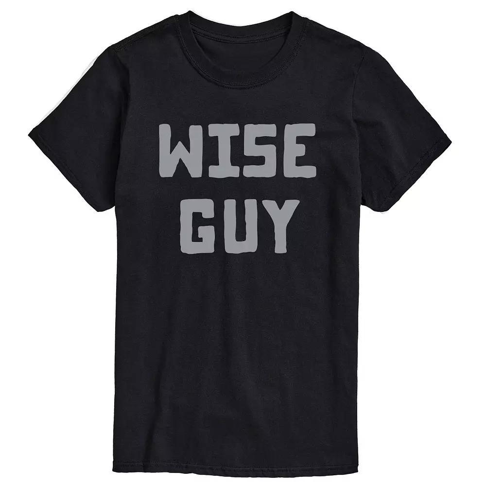Big & Tall Wise Guy Graphic Tee, Men's,  Product Image