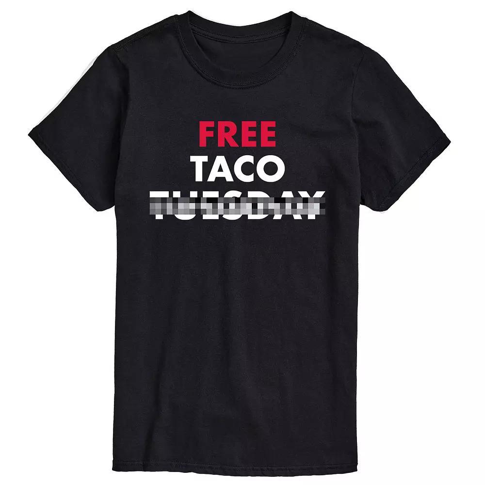 Men's Free Taco Graphic Tee,  Product Image