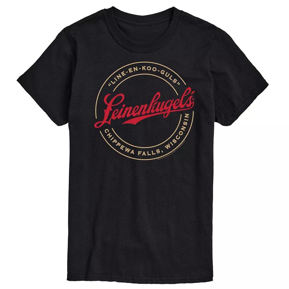 Men's Leinenkugel Logo Graphic Tee, Size: Small, Blue Product Image