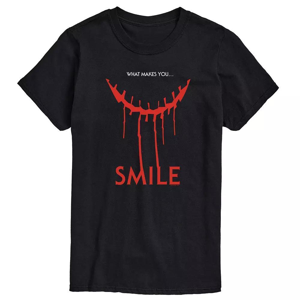 Big & Tall Smile What Makes You Smile Graphic Tee, Men's,  Product Image