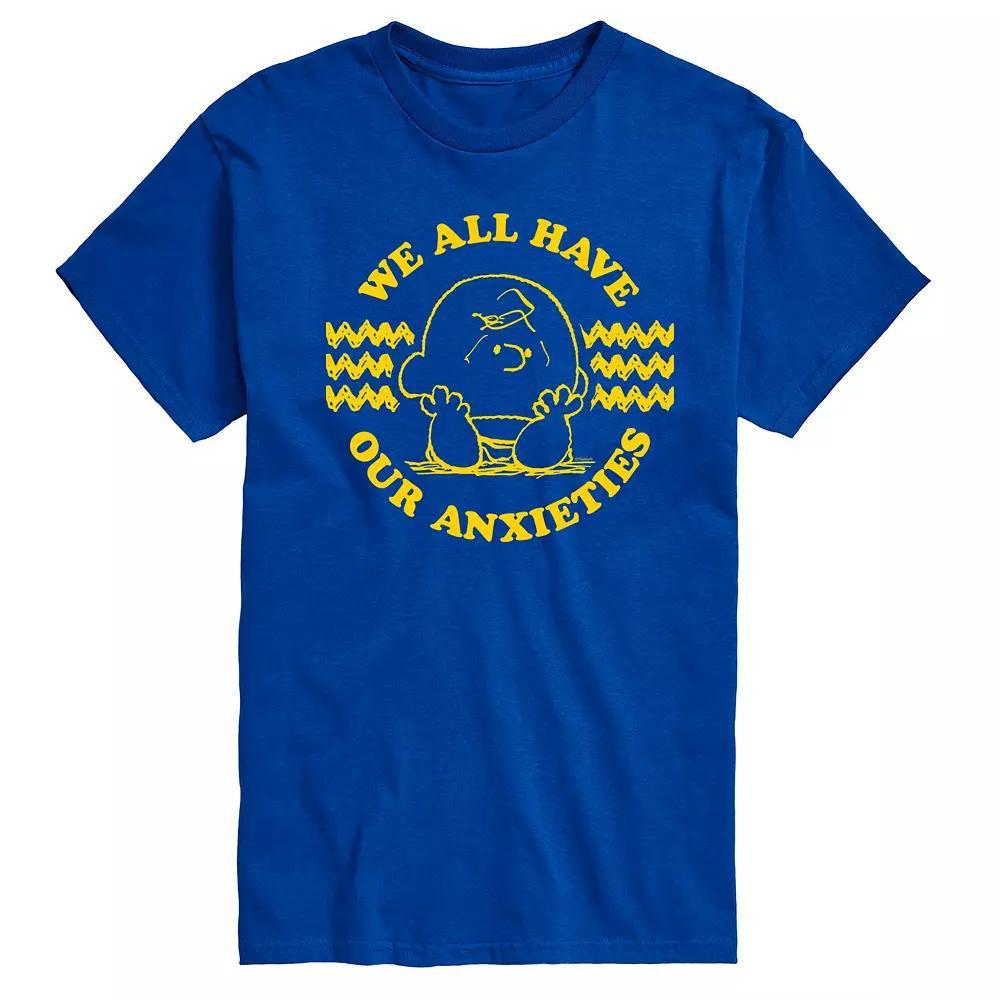 Men's Peanuts We All Have Our Anxieties Graphic Tee,  Product Image