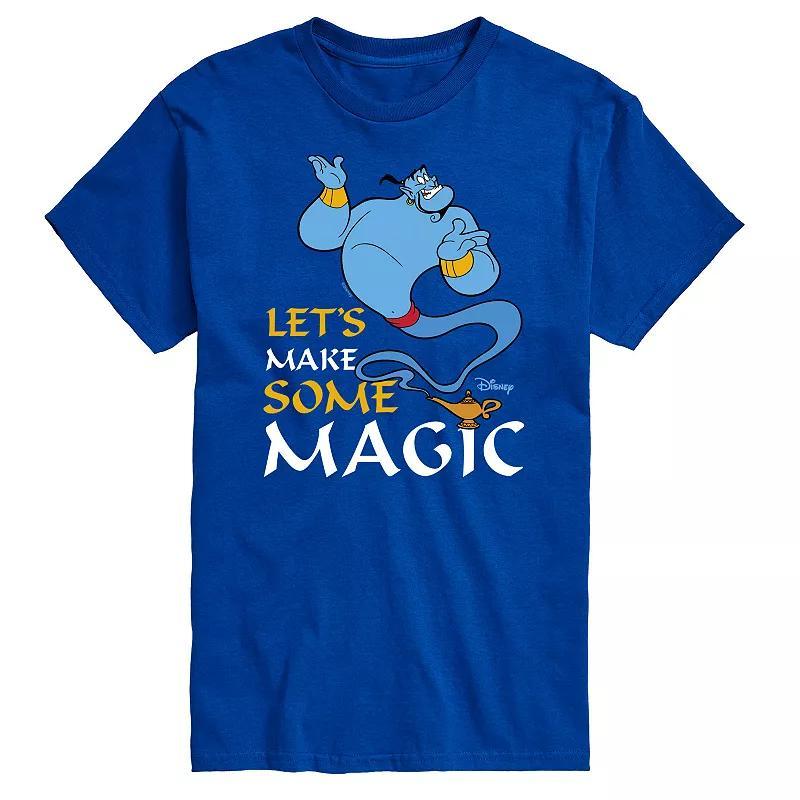 Disney Princess Big & Tall Let's Make Magic Graphic Tee, Men's, Size: 3XL Tall, Blue Product Image