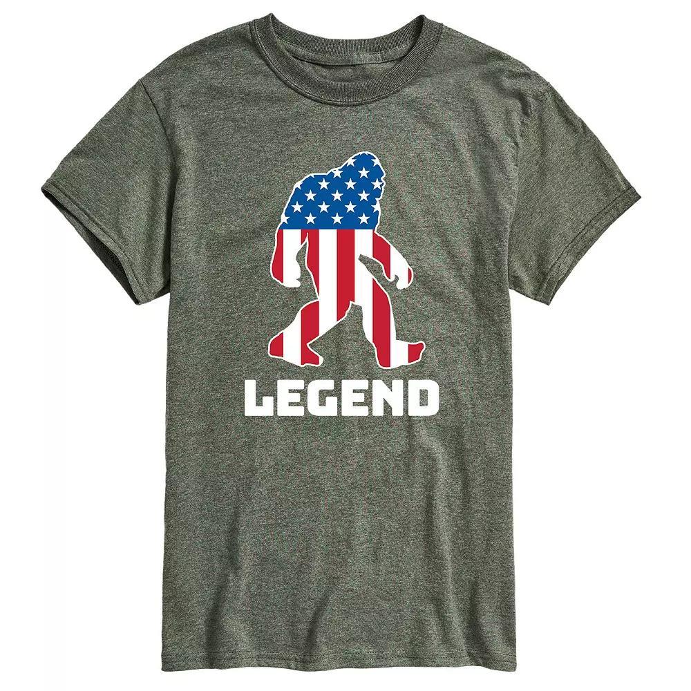 Men's Legend Sasquatch Tee, Size: XL, Green Product Image