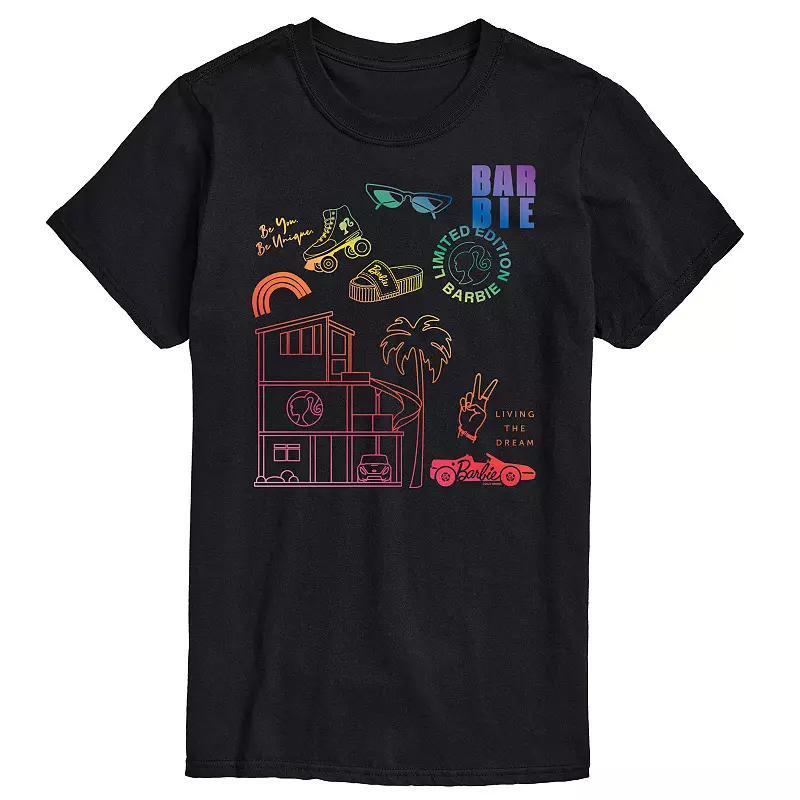 Men's Barbie Pride Icons Graphic Tee,  Product Image