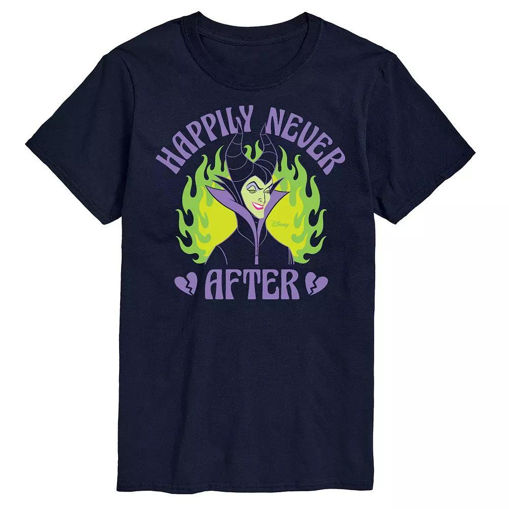 Disney Villains Sleeping Beauty Maleficent Men's Happily Never After Graphic Tee,  Product Image